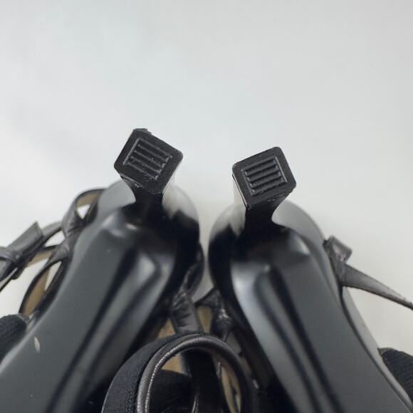 Herve Leger Sera Bondage black‎ heels  made in Italy - Picture 8 of 10